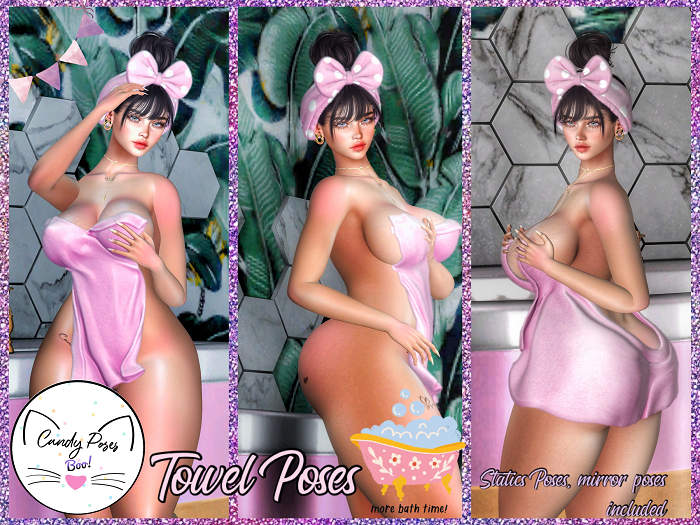 *CandyPoses* Towel Pose Pack
