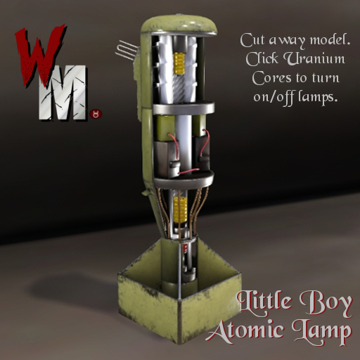 WM Little Boy Atomic Lamp (Box)