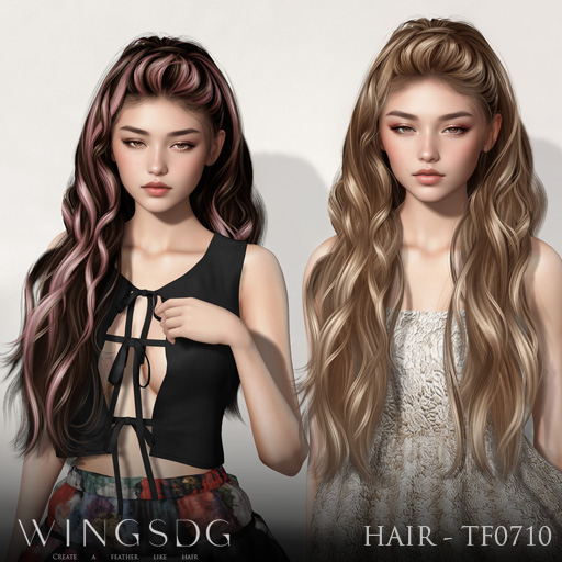 WINGS-HAIR-TF0710 Blondes & Reds (Pack)