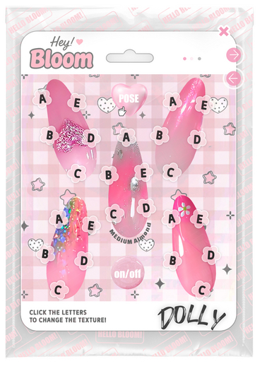 BLOOM - DOLLY NAILS [MEDIUM ALMOND] eBODY