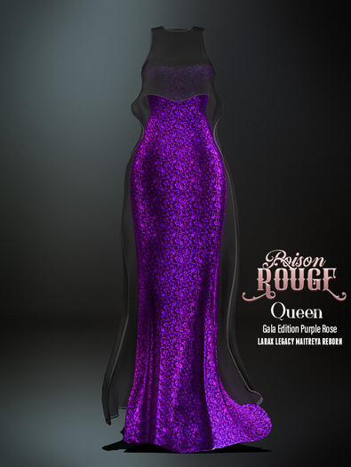 POISON ROUGE Queen Gala Edition Purple Rose