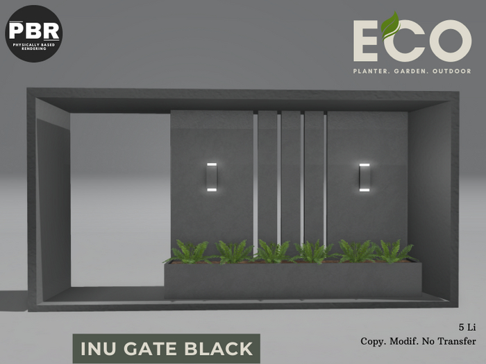 Eco - Inu Gate Black