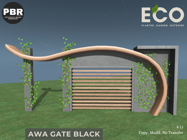 Eco - Awa Gate Black