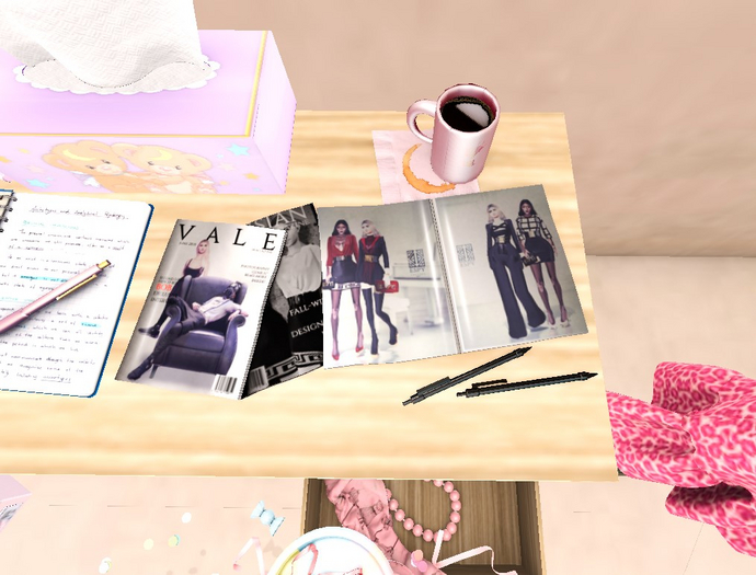 little bones. Coffee Inspiration - Pink