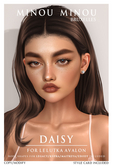 .minou minou. Daisy shape for Lelutka Avalon