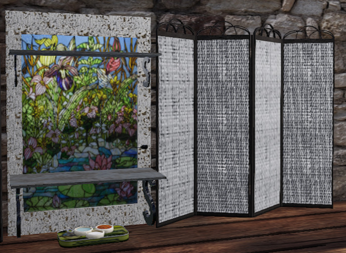 Refurbished Granny’s Dressing Screen/ Room Divider