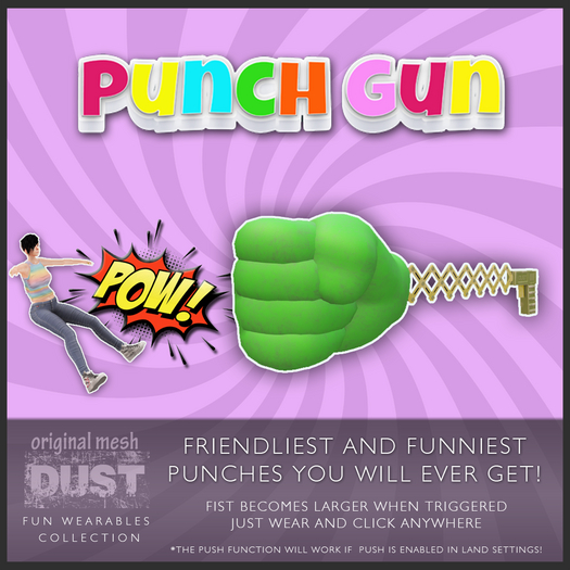 DUST: Punch Gun - Funniest weapon on the grid - BOING!