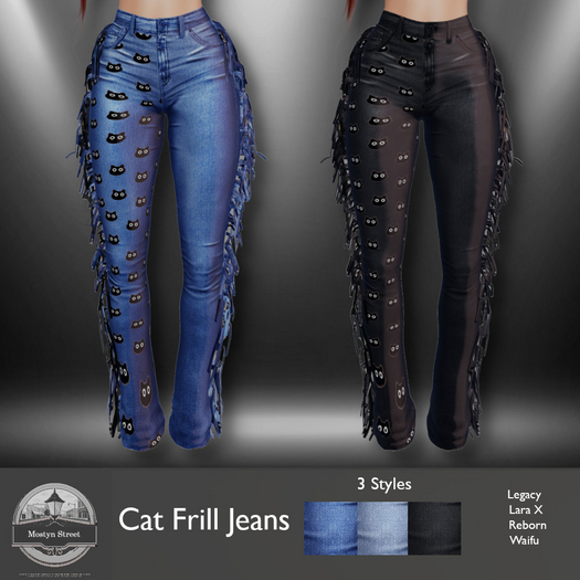 Mostyn St - Cat Frill Jeans