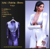 Arte - Fulvia - Dress - Purple