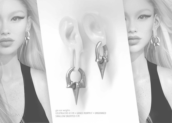 SIGMA Gio ear weights DEMO 