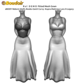*!*BOUDOIR Ral FitMesh Gown DEMO