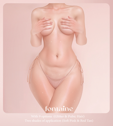 Fontaine Cosmetics - Natural Body Blush Collection