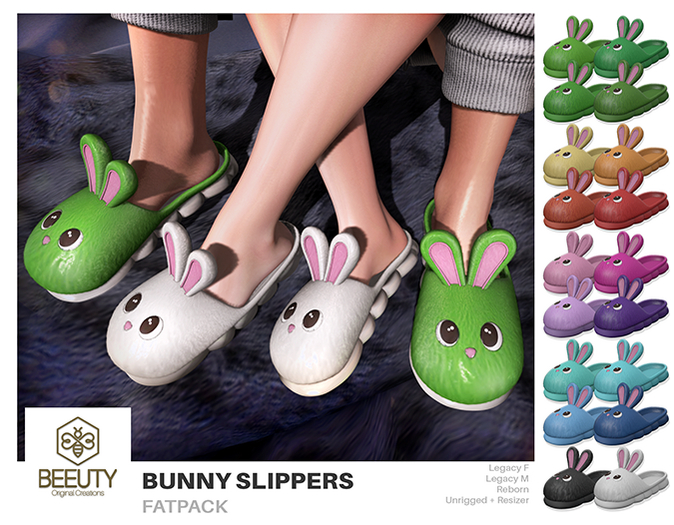 Beeuty - Bunny Slippers FATPACK