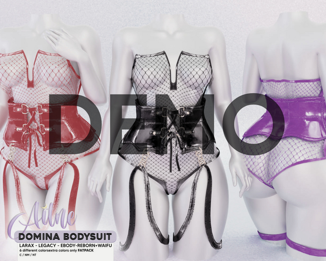 .Aitne. Domina bodysuit - DEMO