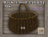 Second Life Marketplace - 10x Basket mod 2_50/50 G&S [BOX]