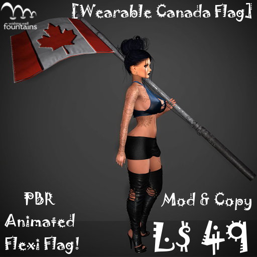 [Canada Flag] Wearable