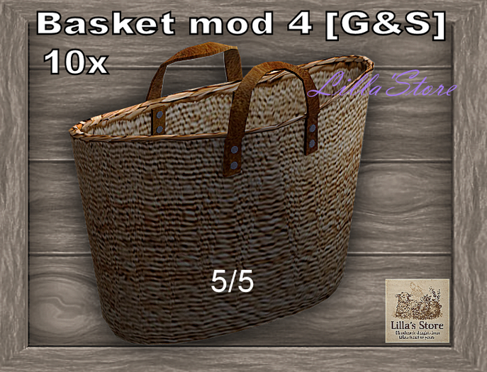 10x Basket mod 4_50/50 G&S [BOX]