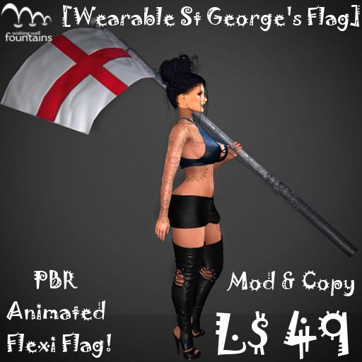 [St  George's Flag] Wearable
