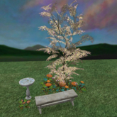 Song's Animated Bench for Fall