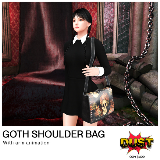 DUST: Goth Shoulder Bag