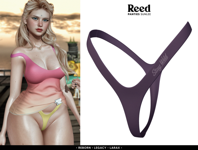REED - SUNLEE PANTIES PURPLE