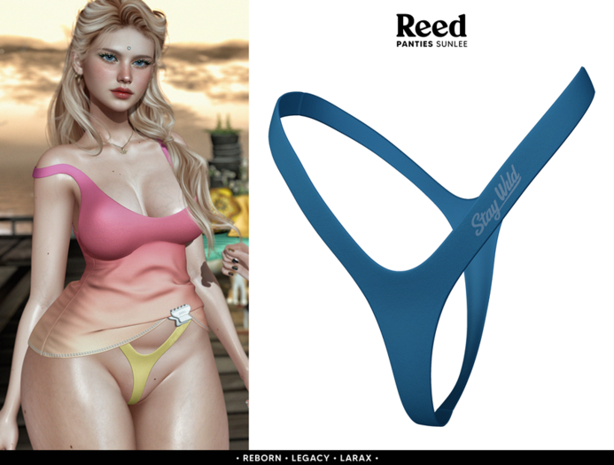 REED - SUNLEE PANTIES PRUSSIAN
