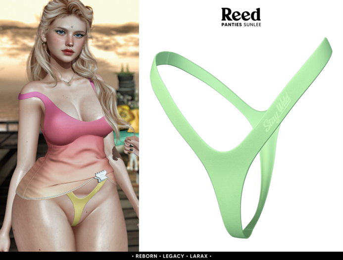 REED - SUNLEE PANTIES GREEN