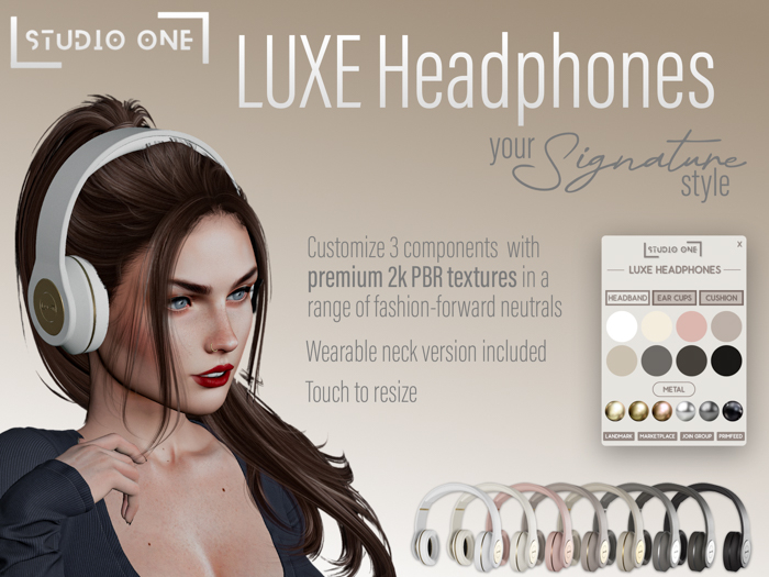 StudioOne - Luxe Headphones FATPACK