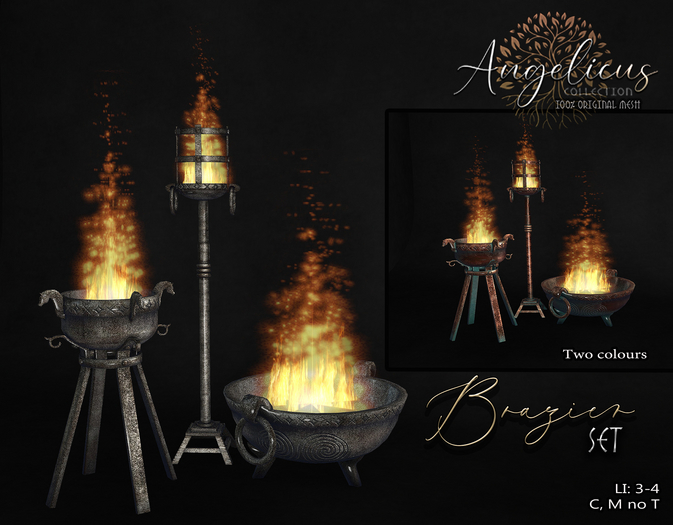 .AngelicUs. Brazier set