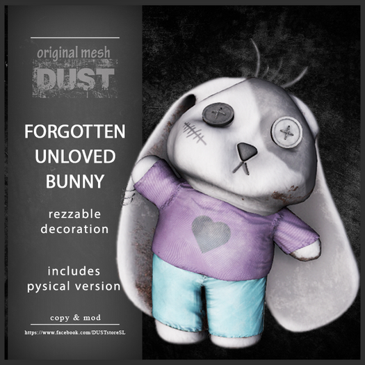 DUST: Forgotten Unloved Bunny