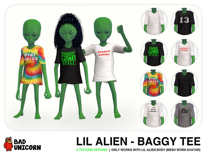 Lil Alien - Baggy Tee