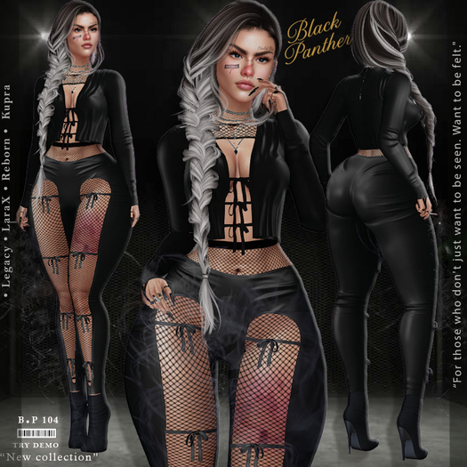 ::Black Panther:: 104 Set -  Box