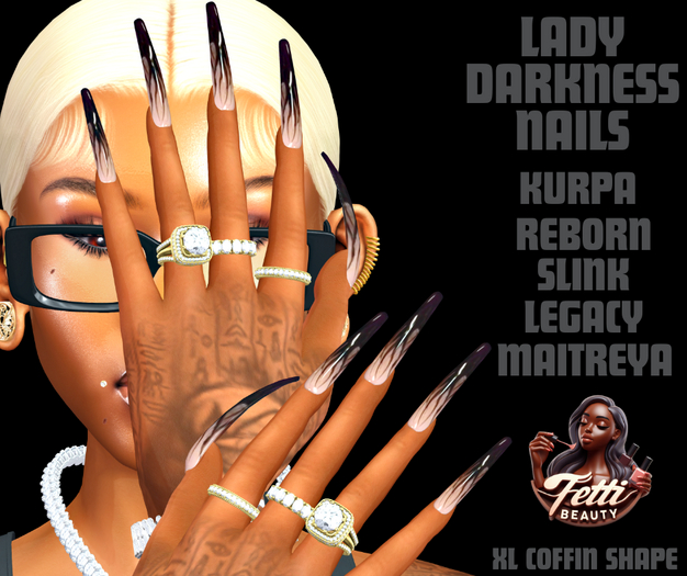 LADY DARKNESS NAILS
