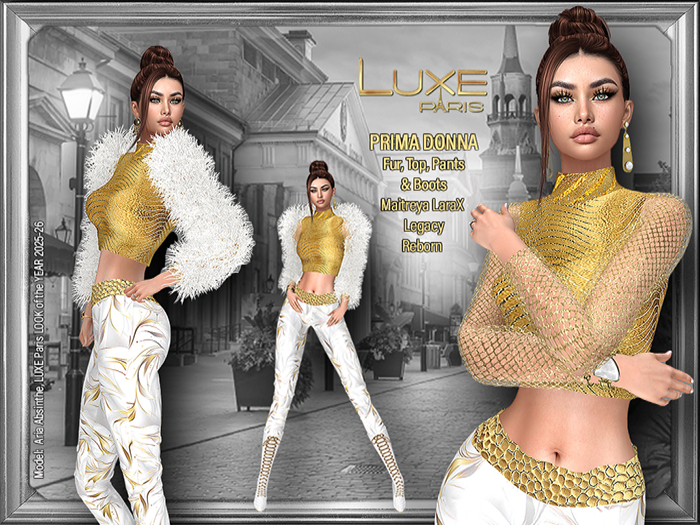 LUXE Paris PRIMA DONNA Womens Ensemble