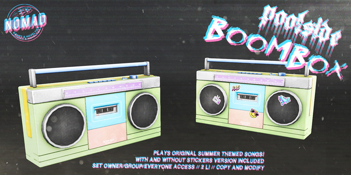 NOMAD // POOLSIDE BOOMBOX // GREEN