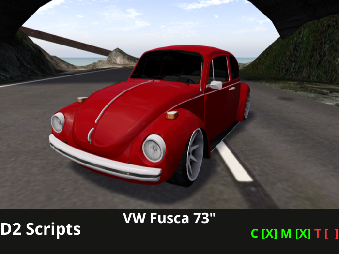 [A.D] - VW Fusca 73' [BOX]