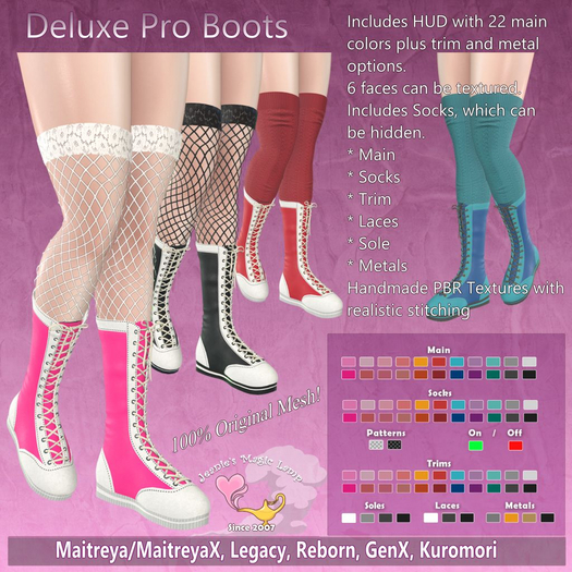 Deluxe Pro Boots - DEMO - boxed