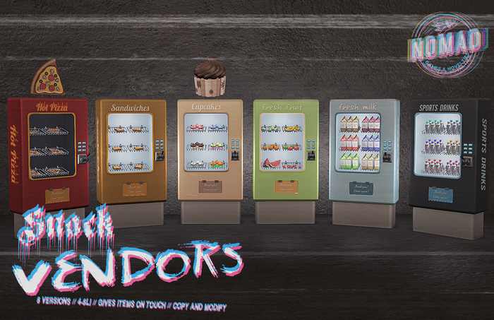 NOMAD // SNACK VENDORS // FATPACK