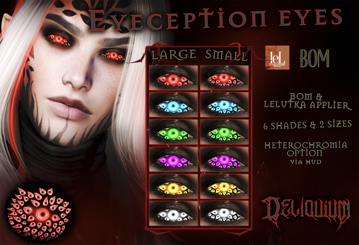 DELIQUIUM - Eyeception Eye Set