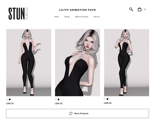 STUN - Anim Pack Collection Bento 'Lilith' #30