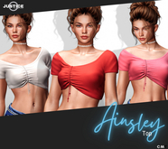 [JUSTICE] AINSLEY TOP - FATPACK V3