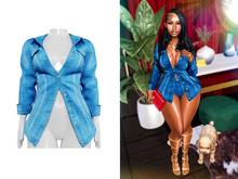 [Brior] Tiffany Denim Jacket - (Indigo)