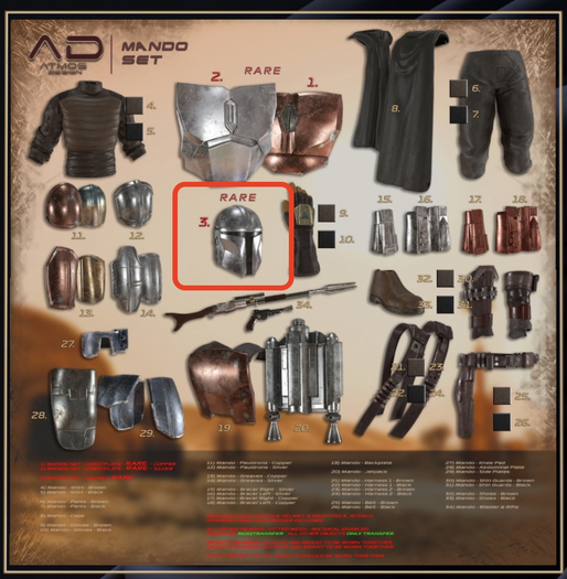 RARE [AD] - RARE - Mando - HELMET (boxed)