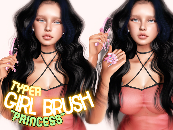 [M-TYPER] Girl Brush "Princess"