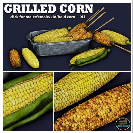 Junk Food - Grilled Corn Set