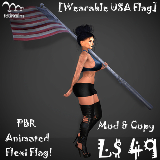[American Flag] Wearable