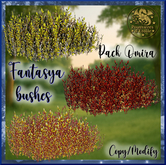 Poussieres d'Etoile Fantasya Bushes Pack Omira
