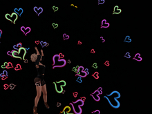 Open Heart color poofer