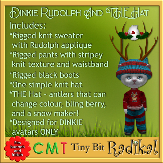 Dinkie Rudolph and THE Hat