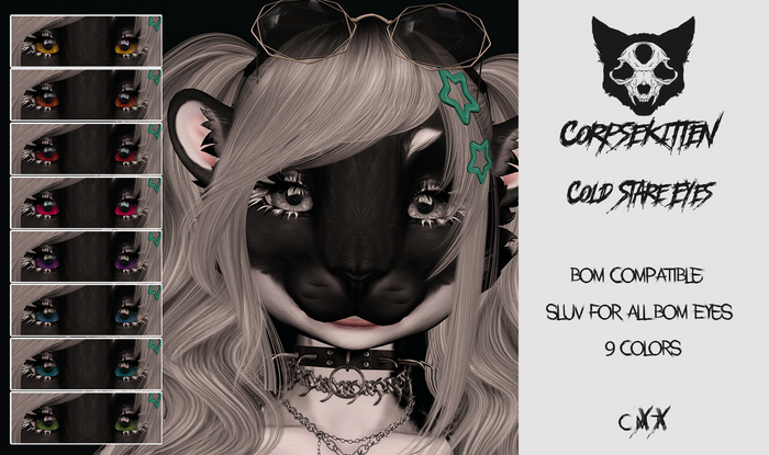 Corpsekitten - Cold Stare Eyes FUR